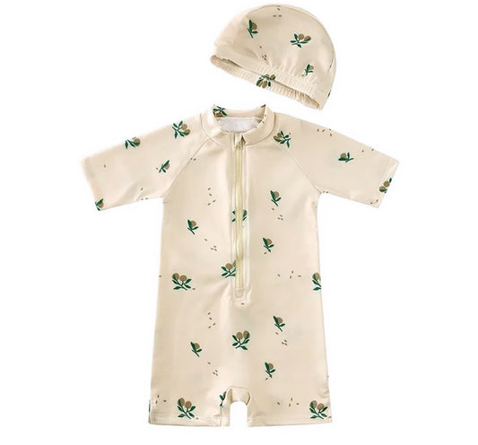 BOYMAMA OLIVE GARDEN SWIMWEAR